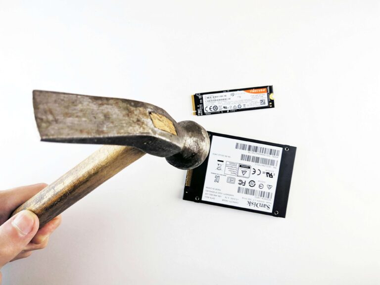 Hard Drive Crushing Vs Shredding