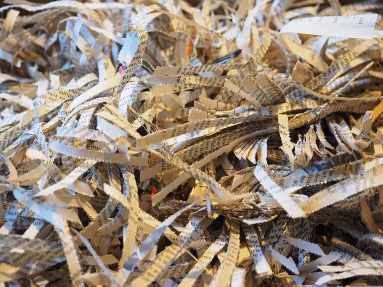 What Is Shredding In Waste Management?